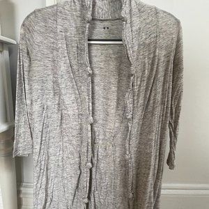 Anthropologie Three Dots Open Cardigan